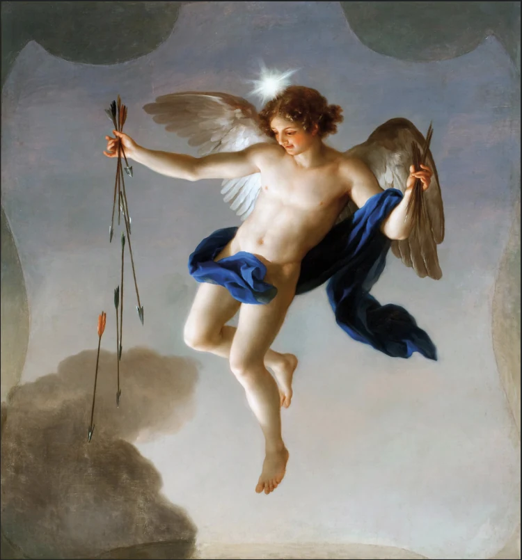 Hesperus, personificazione della stella della sera — Anton Raphael Mengs, 1765